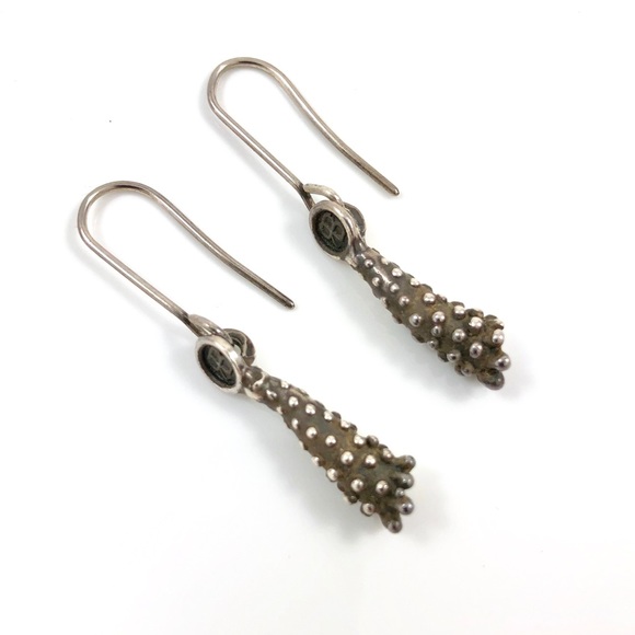 RB Jewelry - Vintage Sterling Silver Drop Earrings